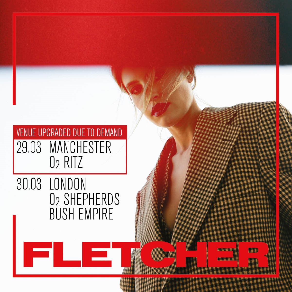 gigs and tours fletcher